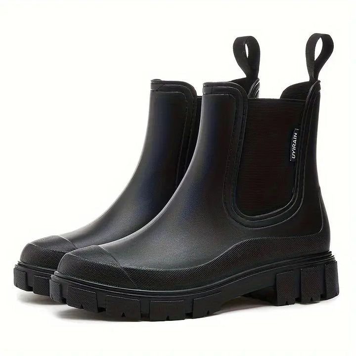 Kerstin | Damen Wasserdichte Slip-On Chelsea Stiefel - Elle Zürich