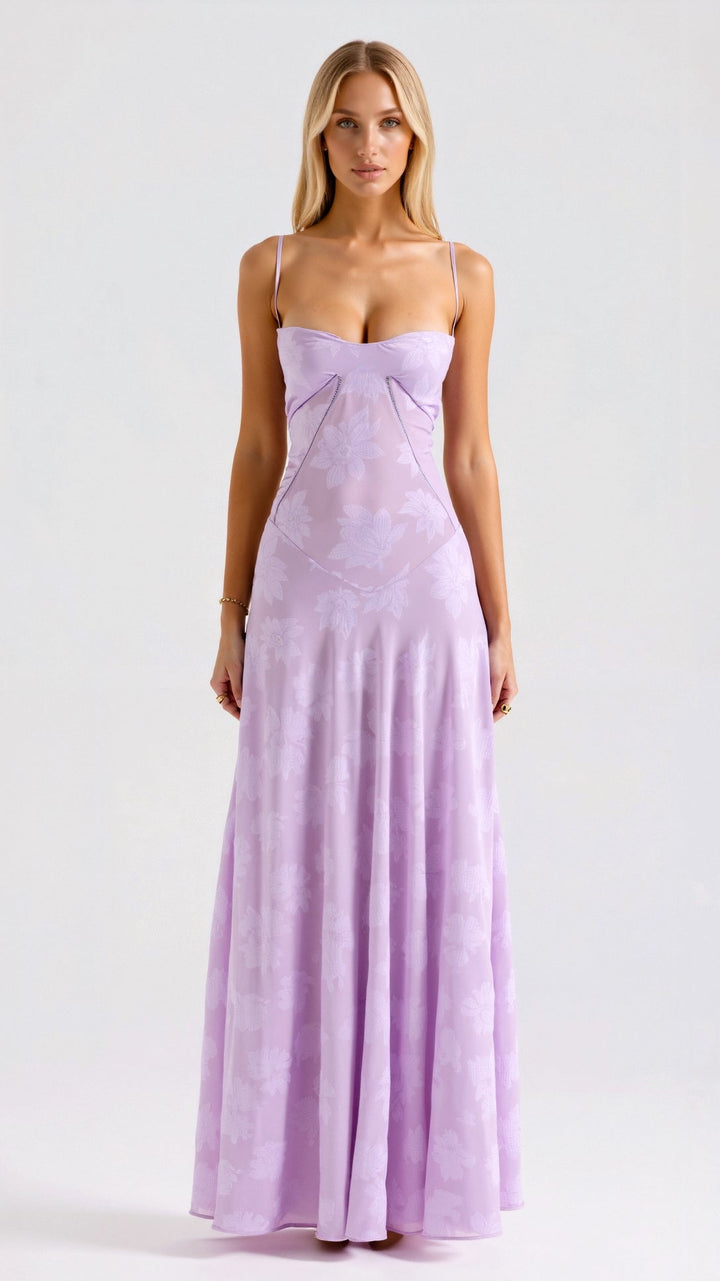 Beatrice | Women Wedding Guest Slip Maxi Dress - Elle Zürich