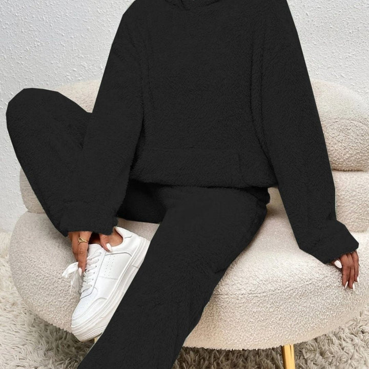 Tamara | Damen Frühlings Cozy Kapuzen-Loungewear-Set - Elle Zürich