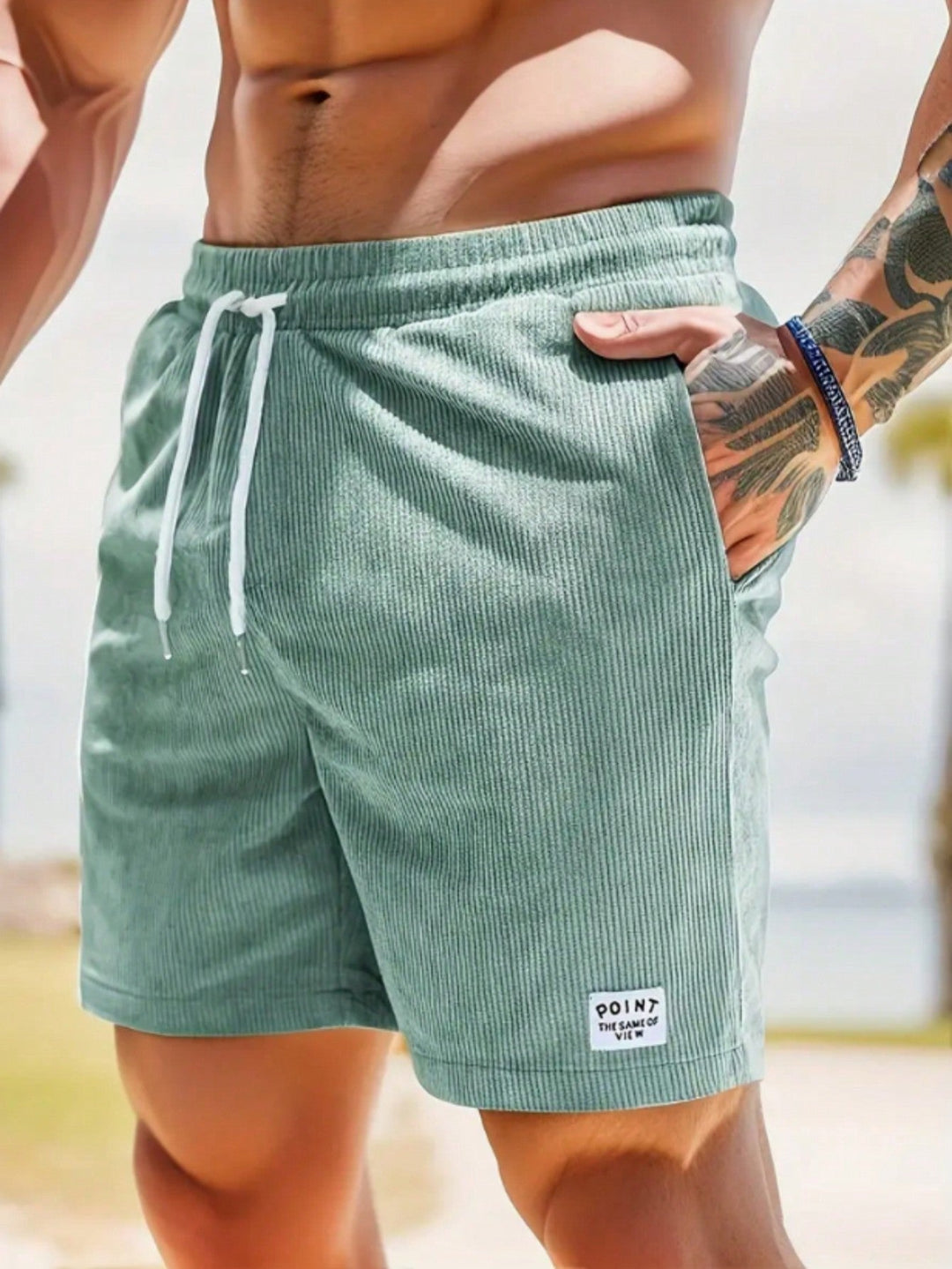Valentin | Herren Sommer Lässige Shorts mit Kordelzug - Elle Zürich