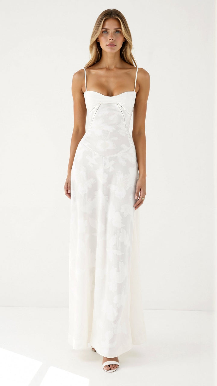 Beatrice | Women Wedding Guest Slip Maxi Dress - Elle Zürich