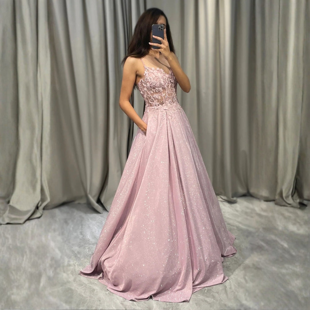Irina | Damen Verzierte Maxi Kleid für Hochzeitsgäste - Elle Zürich