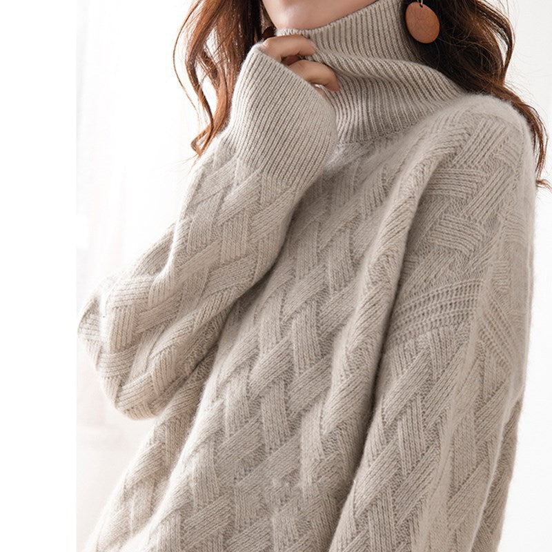 Karin | Damen Rollkragenpullover für den Frühling - Elle Zürich