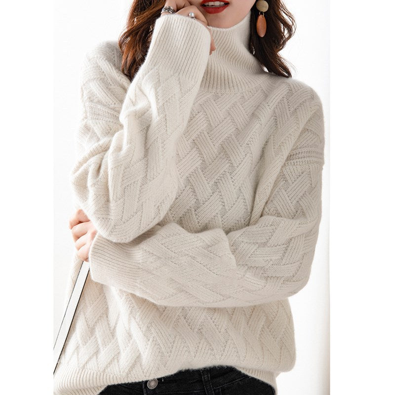 Karin | Damen Rollkragenpullover für den Frühling - Elle Zürich