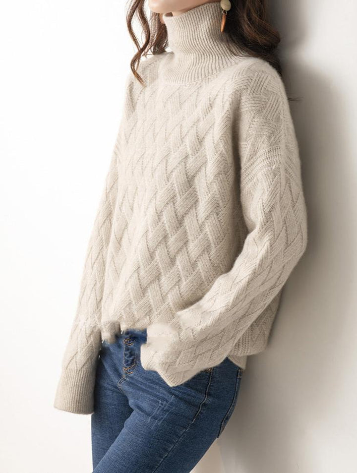 Karin | Damen Rollkragenpullover für den Frühling - Elle Zürich