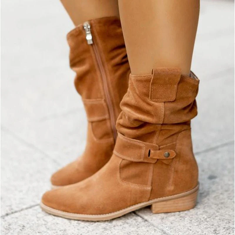 Daniela | Bequeme Slouchy Stiefeletten Damen - Elle Zürich