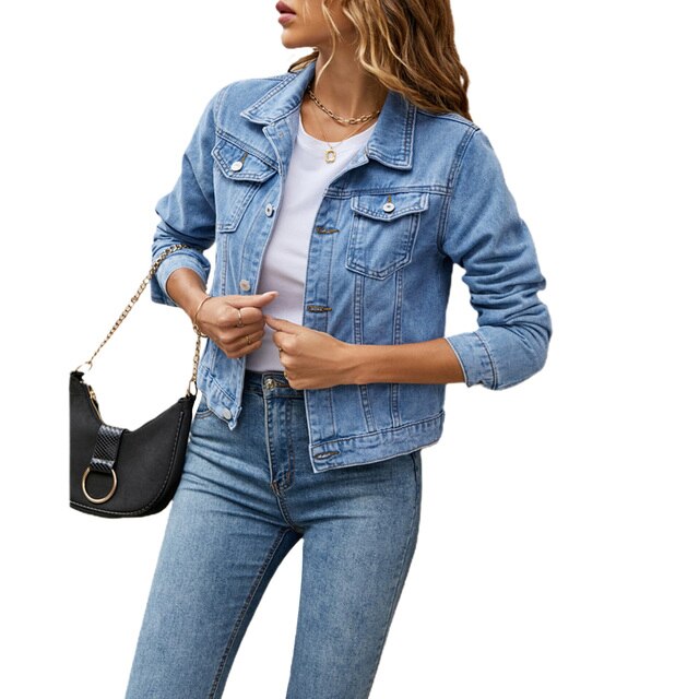 Alina | Stylische Denim Jacke für Damen - Elle Zürich