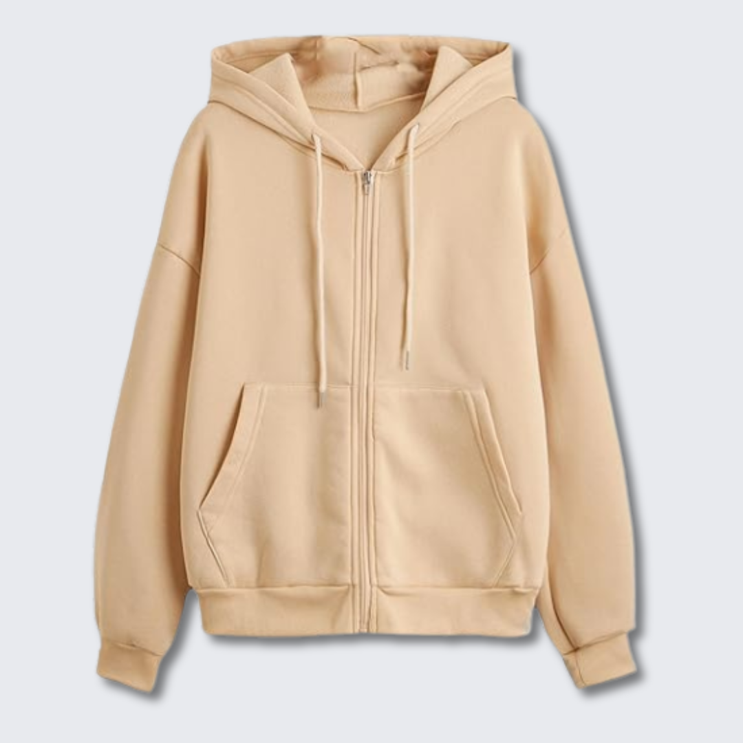 Lara | Stylischer Freizeit-Hoodie mit Reißverschluss - Elle Zürich