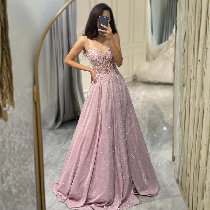Irina | Damen Verzierte Maxi Kleid für Hochzeitsgäste - Elle Zürich