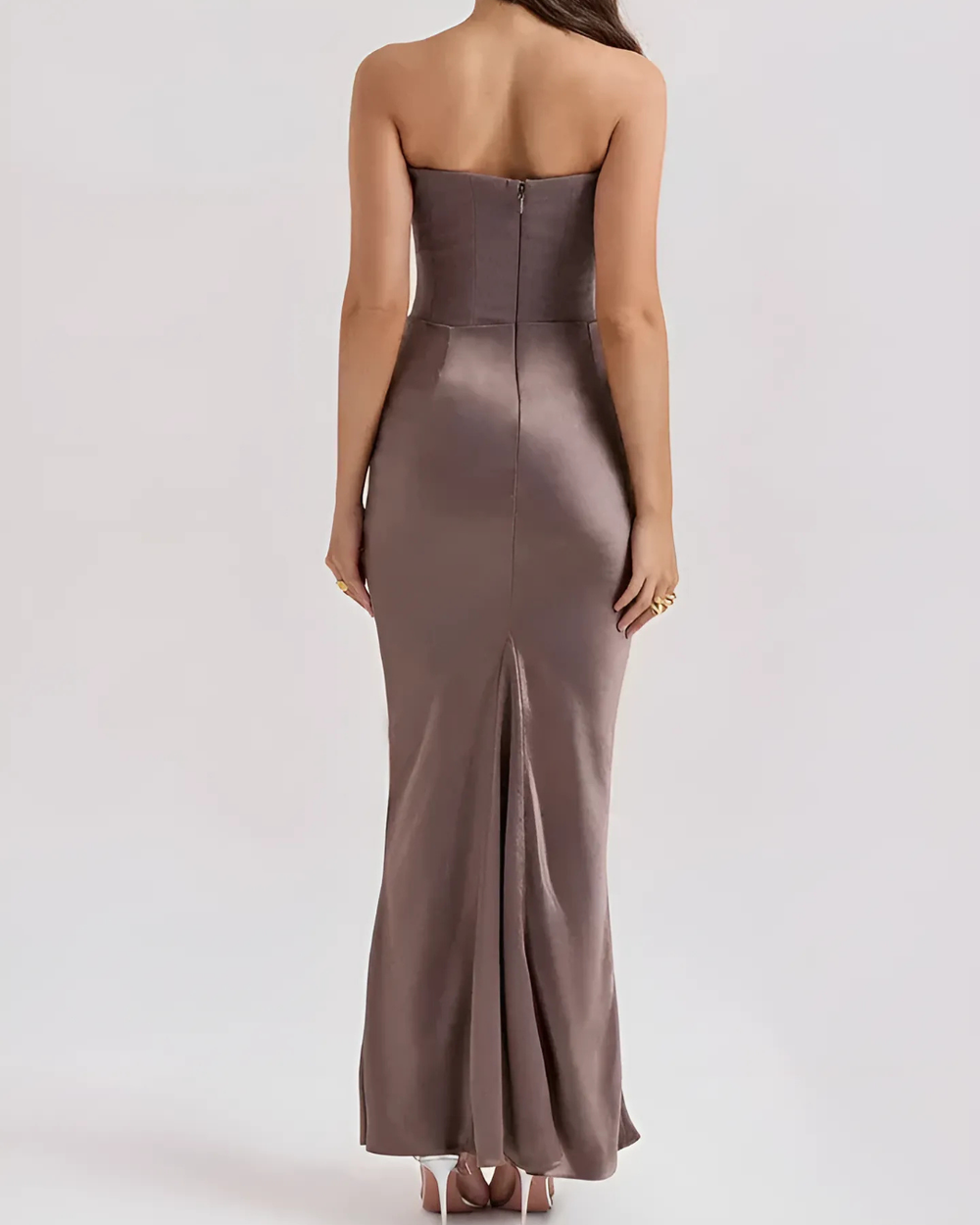 Brooklyn | Women Wedding Guest Draped Maxi Dress - Elle Zürich