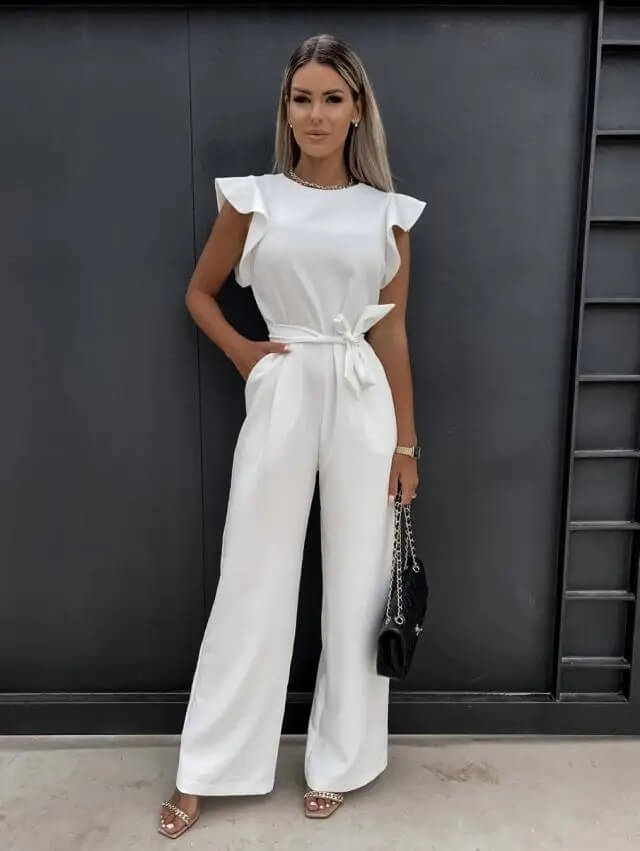 Eva | Stylish Relaxed Fit Jumpsuit - Elle Zürich