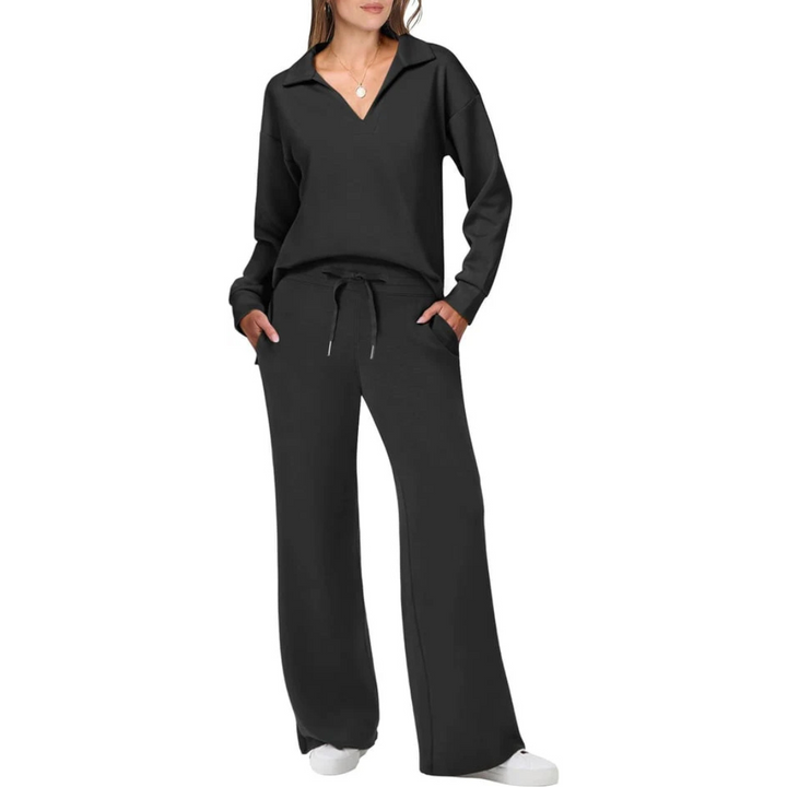Doris | Damen Legeres Zweiteiliges Loungewear Set - Elle Zürich