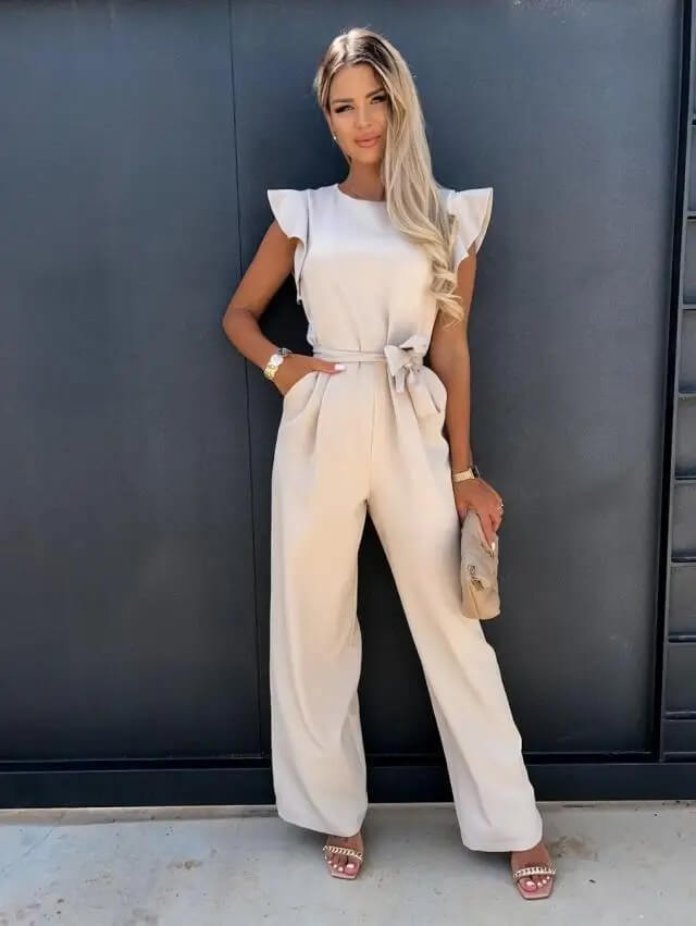 Eva | Stylish Relaxed Fit Jumpsuit - Elle Zürich