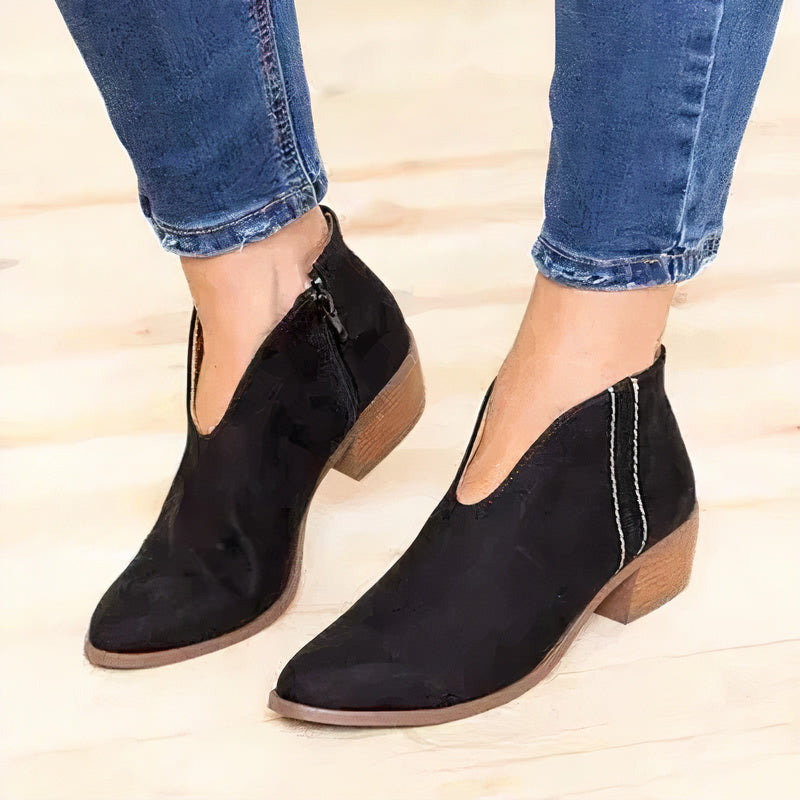 Gudrun | Stylische Stiefeletten mit Spitzem Zeh - Elle Zürich