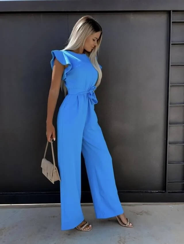 Eva | Stylish Relaxed Fit Jumpsuit - Elle Zürich