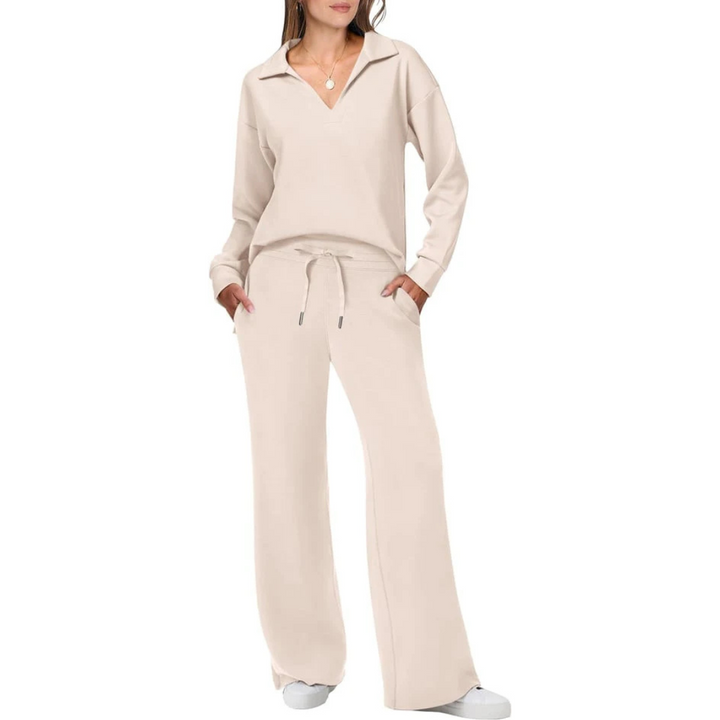 Doris | Damen Legeres Zweiteiliges Loungewear Set - Elle Zürich