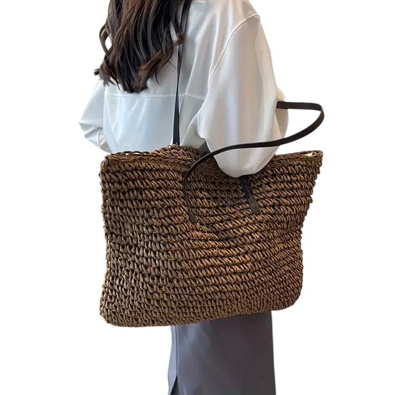 Hailey | Women’s Spacious Beach Tote Bag - Elle Zürich