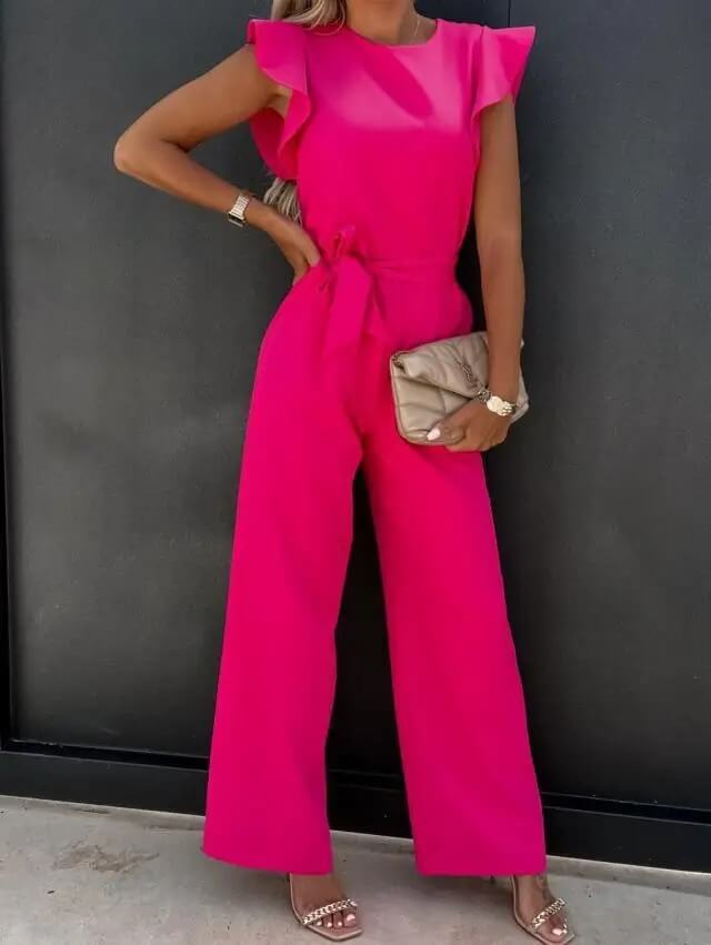 Eva | Stylish Relaxed Fit Jumpsuit - Elle Zürich