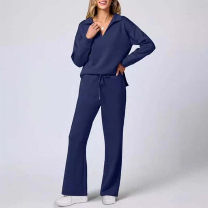 Doris | Damen Legeres Zweiteiliges Loungewear Set - Elle Zürich