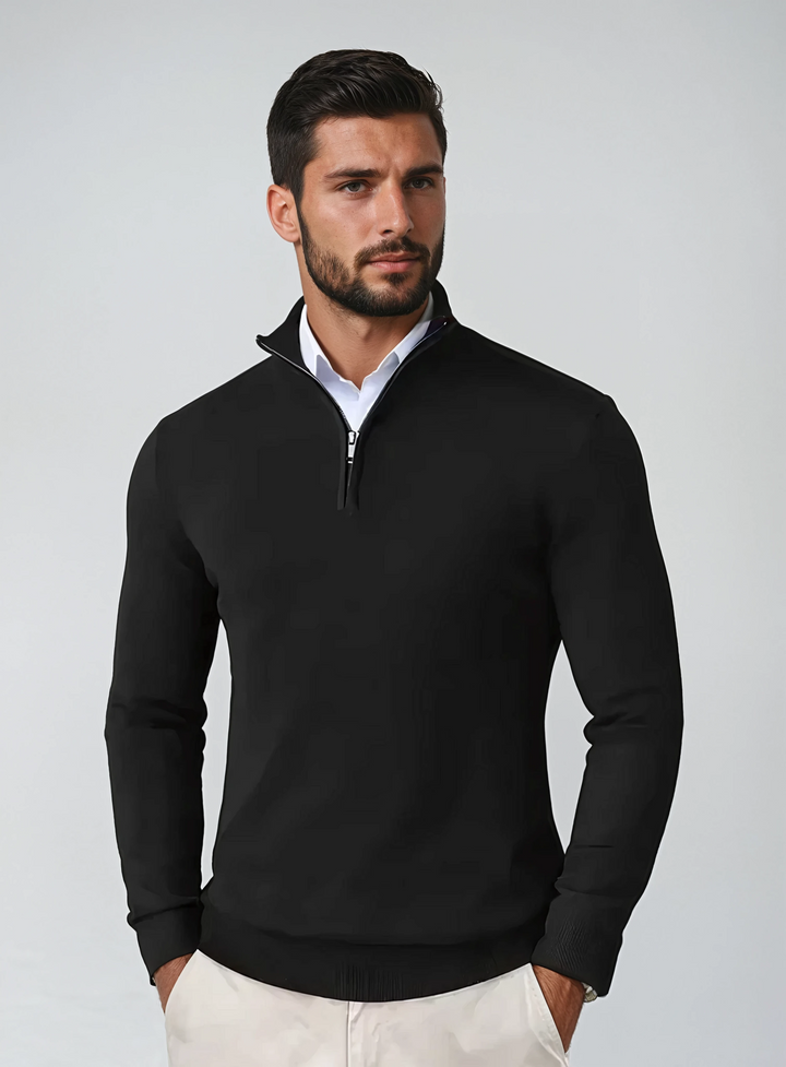 Albert | Herren Quarter-Zip Pullover für Smart Casual - Elle Zürich