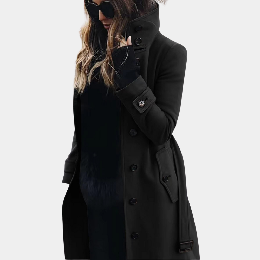 Doris | Eleganter Taillierter Trenchcoat für Damen - Elle Zürich
