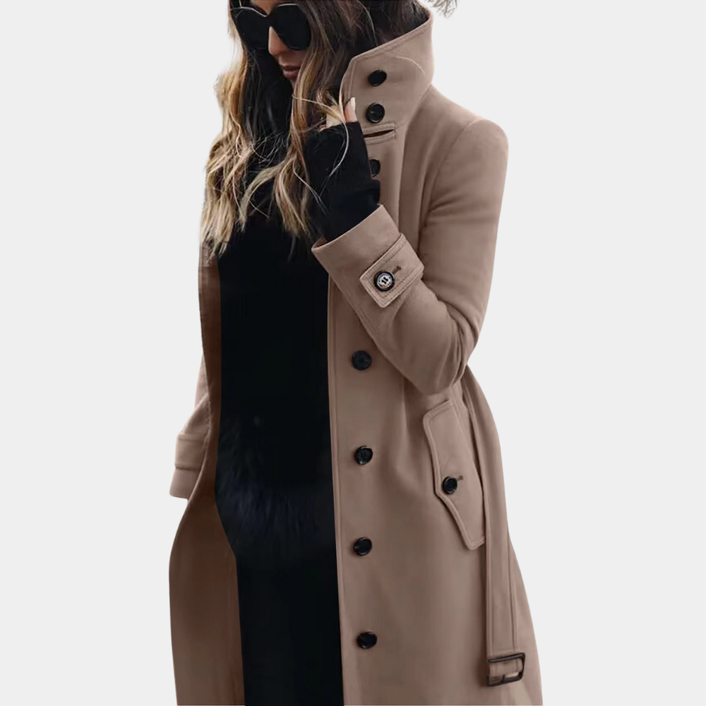 Doris | Eleganter Taillierter Trenchcoat für Damen - Elle Zürich