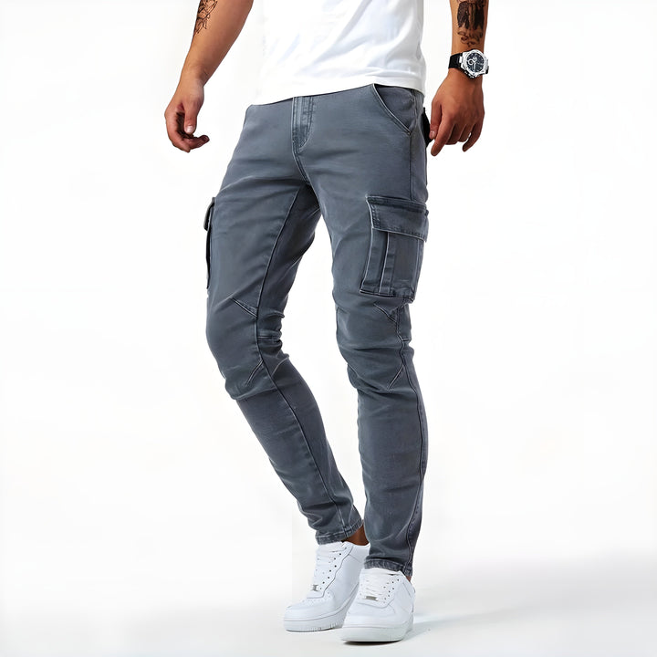 Samuel | Elastische Cargo-Jeans - Elle Zürich