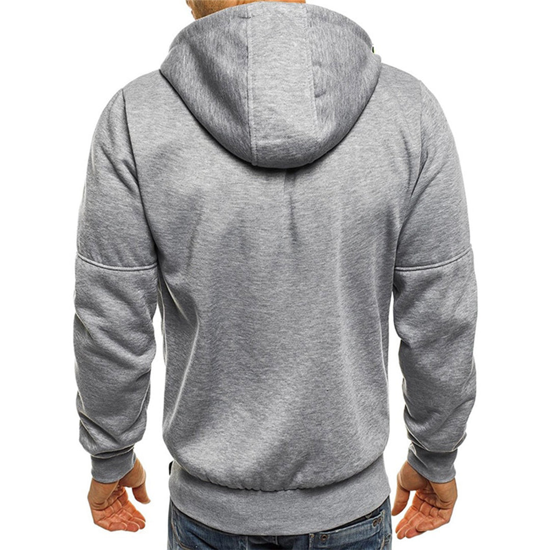 Karl | Lässiger Herren-Hoodie mit Reißverschluss - Elle Zürich