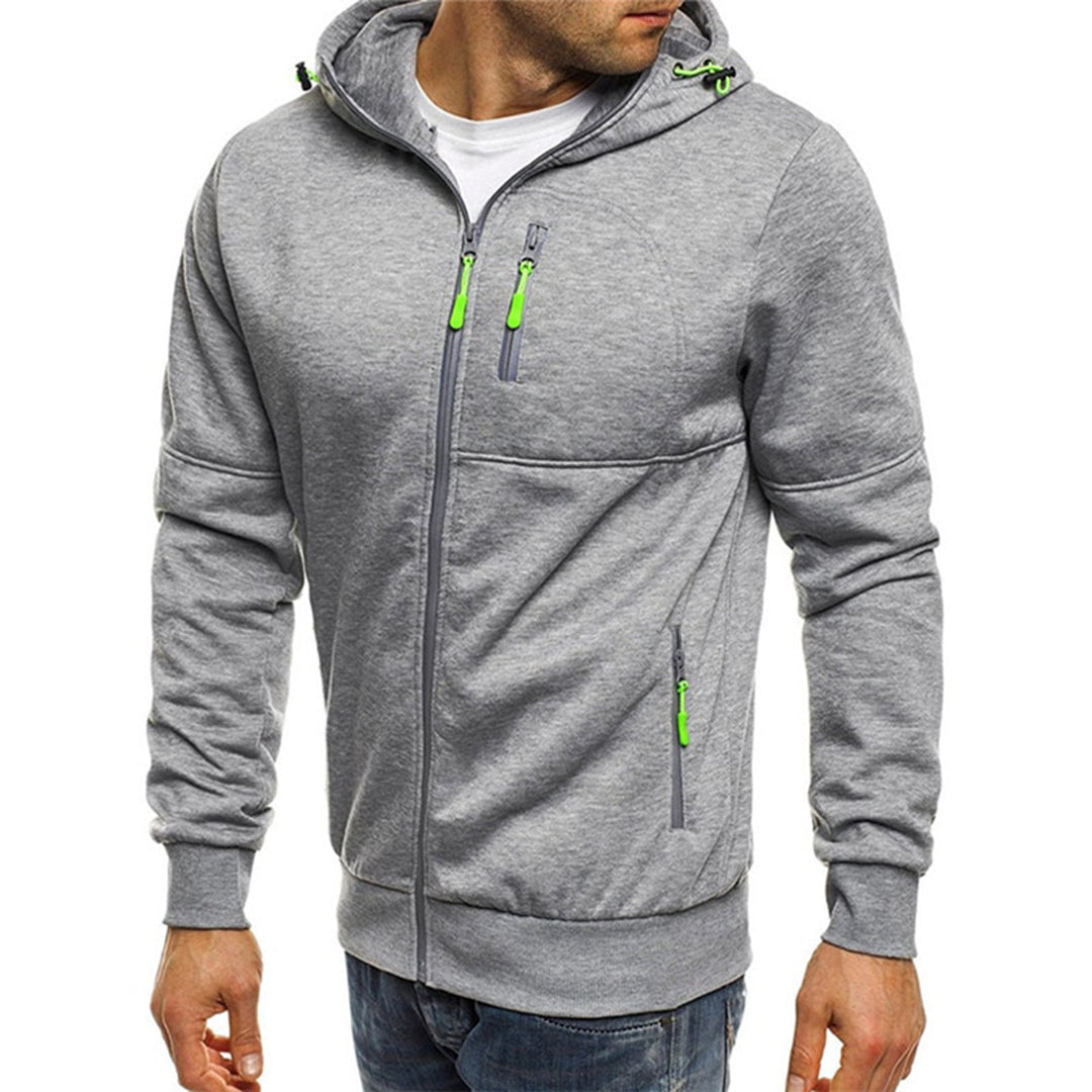 Karl | Lässiger Herren-Hoodie mit Reißverschluss - Elle Zürich