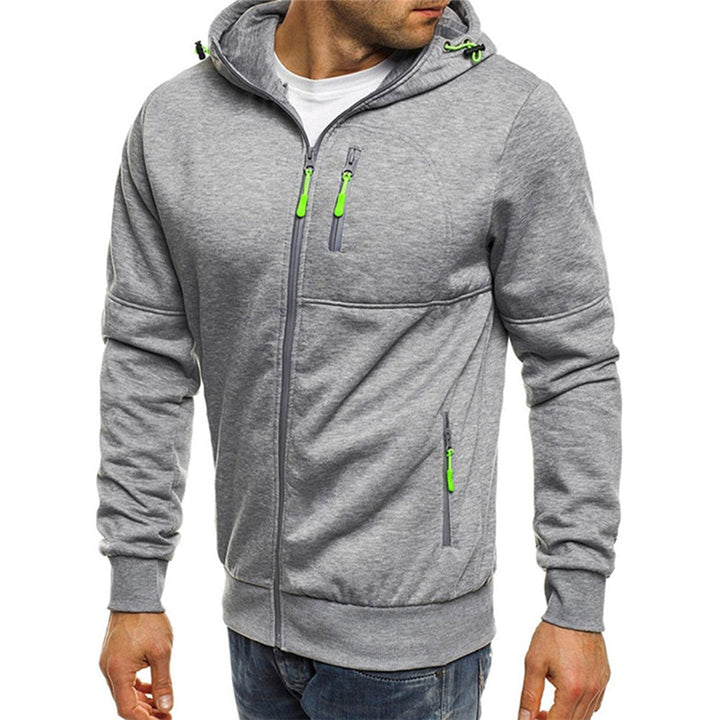 Karl | Lässiger Herren-Hoodie mit Reißverschluss - Elle Zürich