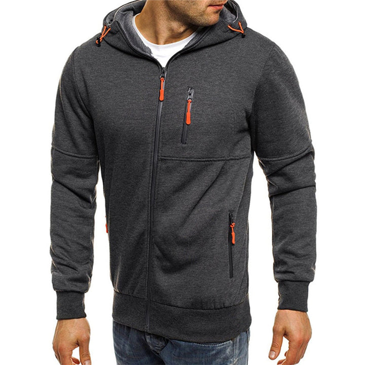 Karl | Lässiger Herren-Hoodie mit Reißverschluss - Elle Zürich