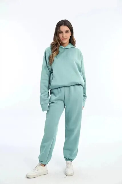 Leonie | Damen Lässiges Hoodie und Jogginganzug Set - Elle Zürich