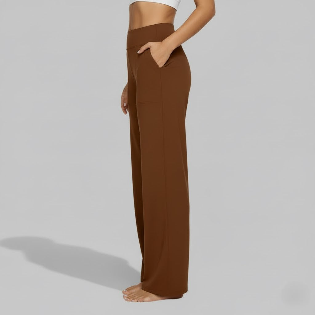 Carmen | Bequeme Stretchhosen Für Damen Im Weitbeinigen Lounge-Stil - Elle Zürich