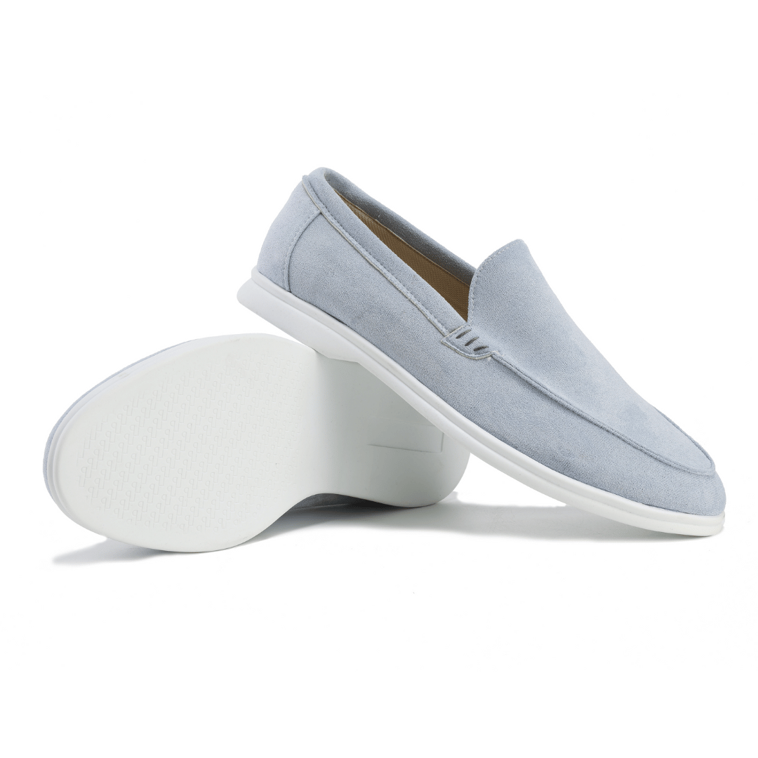 Jan | Herren Frühling Wildleder Slip-On Loafers - Elle Zürich