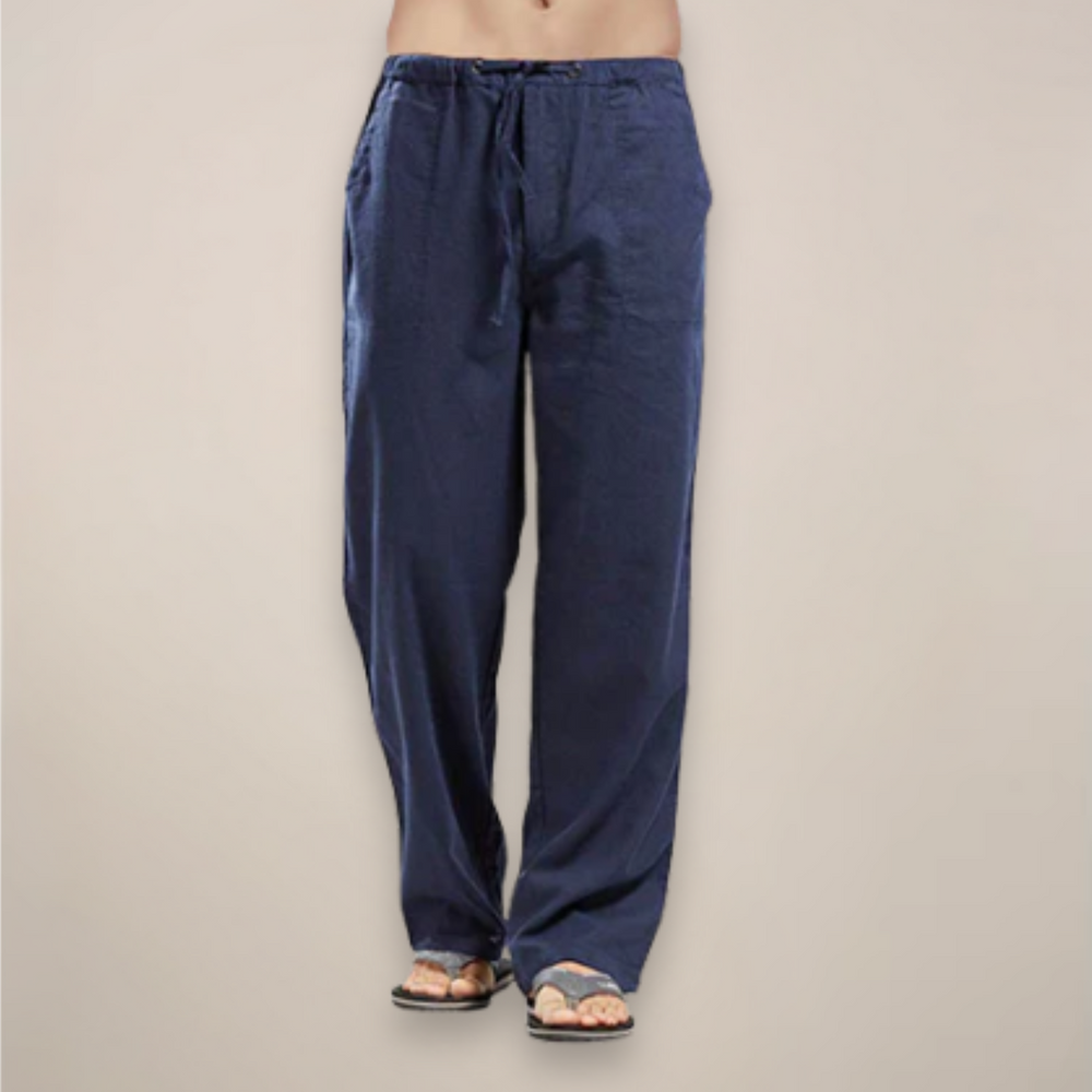 Nathan | Men’s Relaxed Fit Drawstring Pants Casual - Elle Zürich