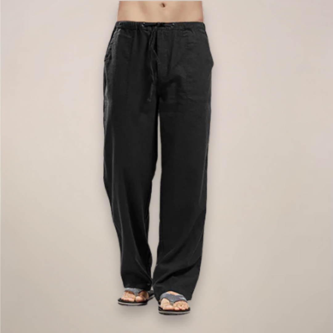 Nathan | Men’s Relaxed Fit Drawstring Pants Casual - Elle Zürich
