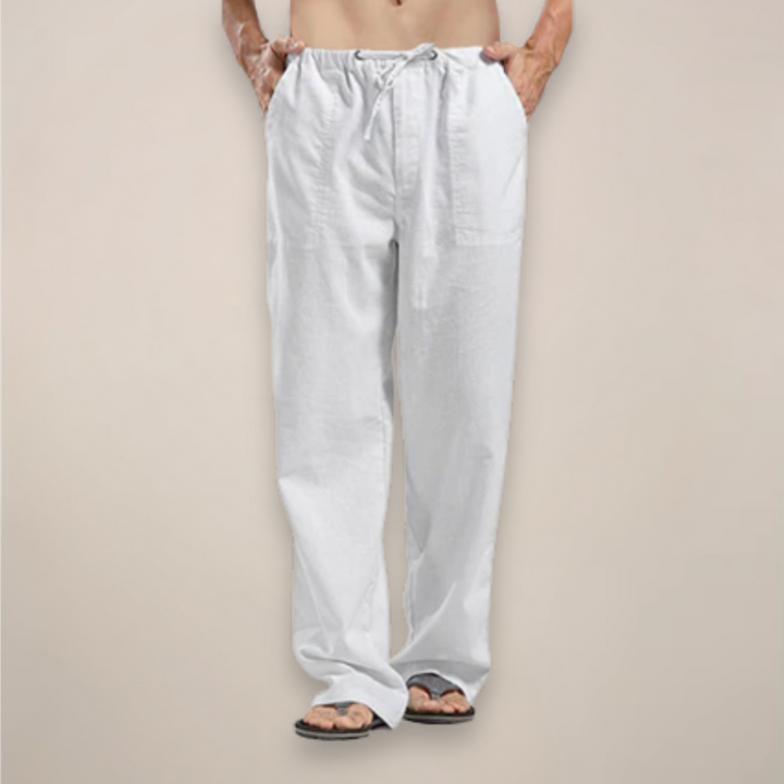 Nathan | Men’s Relaxed Fit Drawstring Pants Casual - Elle Zürich