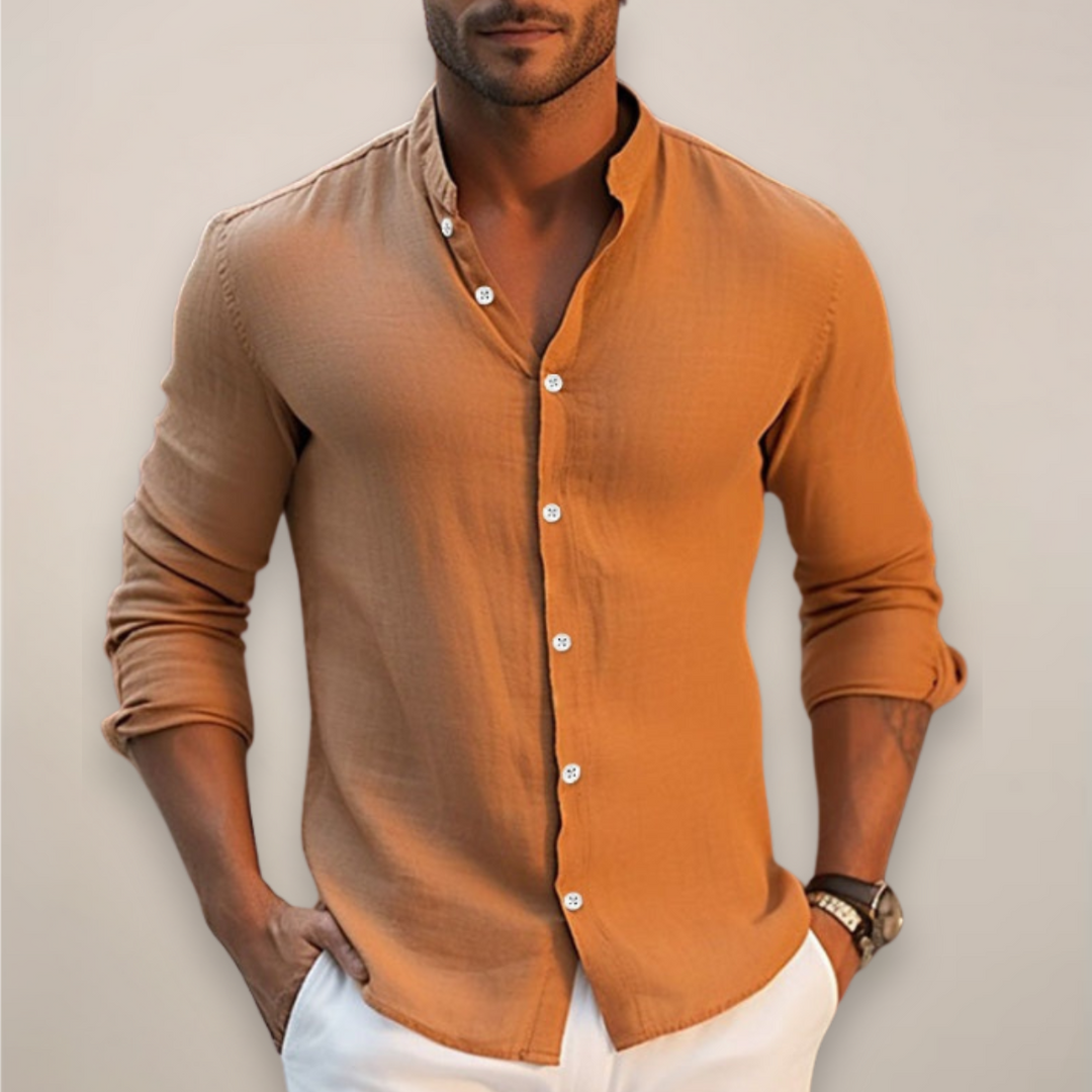 Oliver | Men’s Casual Button Up Summer Shirt - Elle Zürich