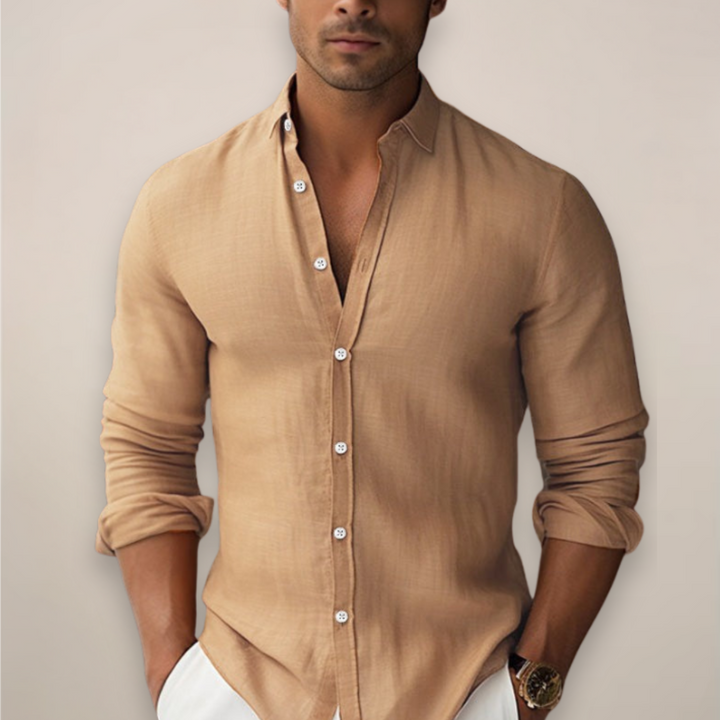 Oliver | Men’s Casual Button Up Summer Shirt - Elle Zürich