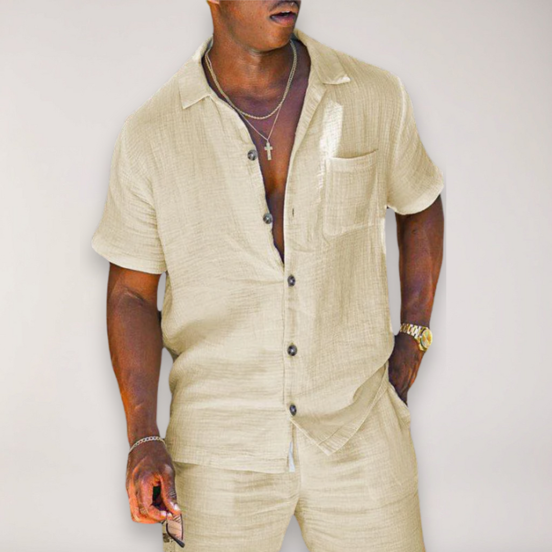 Mason | Men’s Two Piece Summer Relaxed Set - Elle Zürich