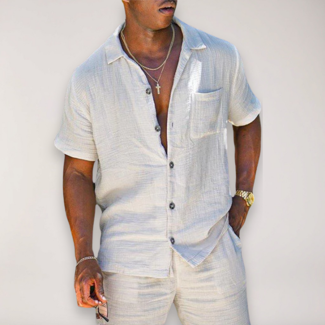 Mason | Men’s Two Piece Summer Relaxed Set - Elle Zürich