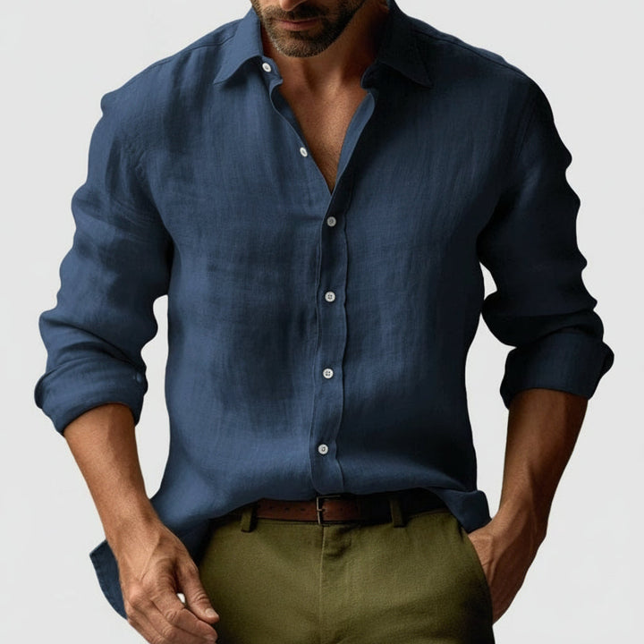 Martin | Men’s Vintage Button Up Shirt Style - Elle Zürich