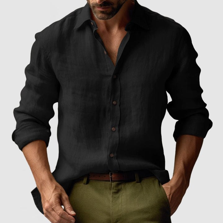 Martin | Men’s Vintage Button Up Shirt Style - Elle Zürich