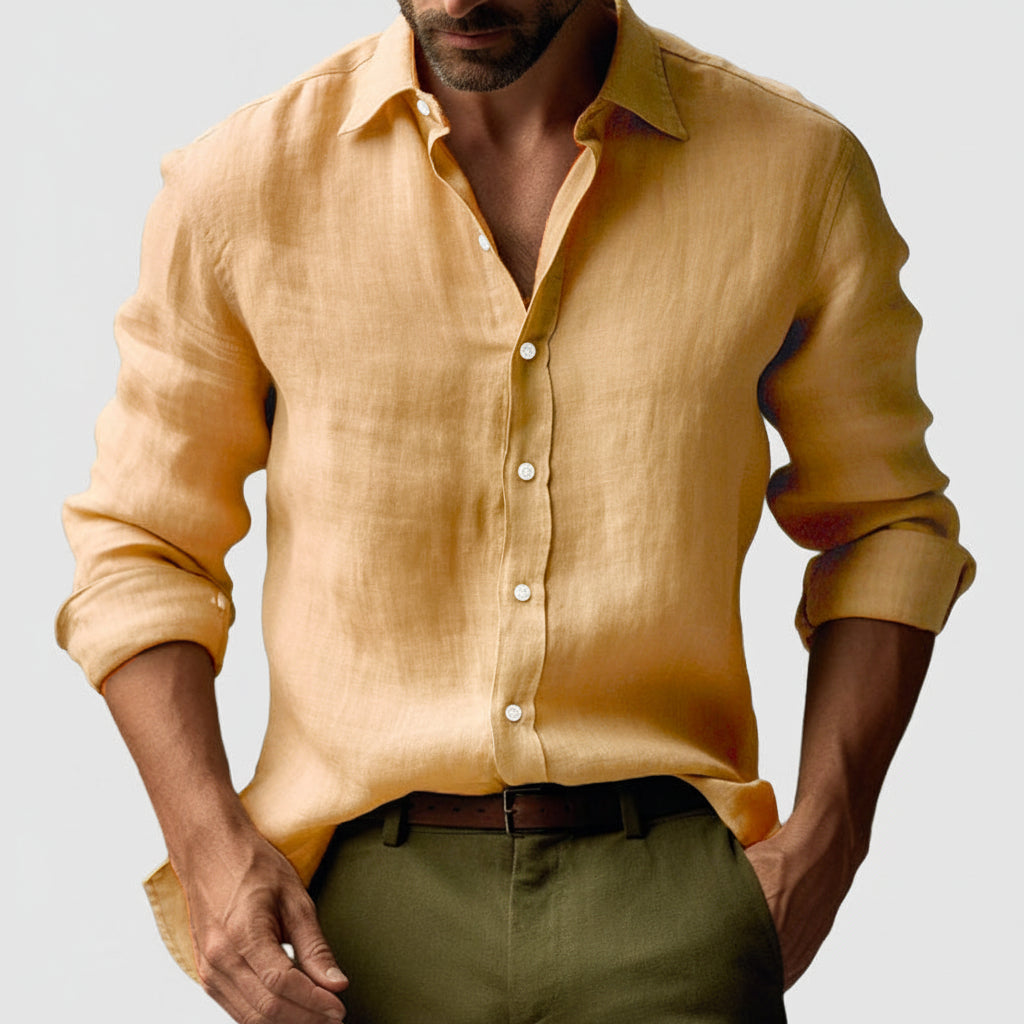 Martin | Men’s Vintage Button Up Shirt Style - Elle Zürich