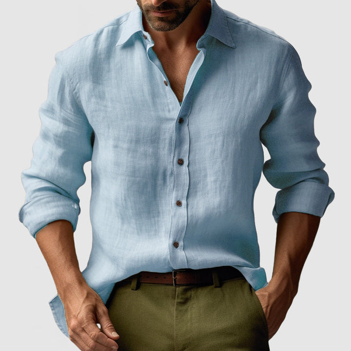 Martin | Men’s Vintage Button Up Shirt Style - Elle Zürich