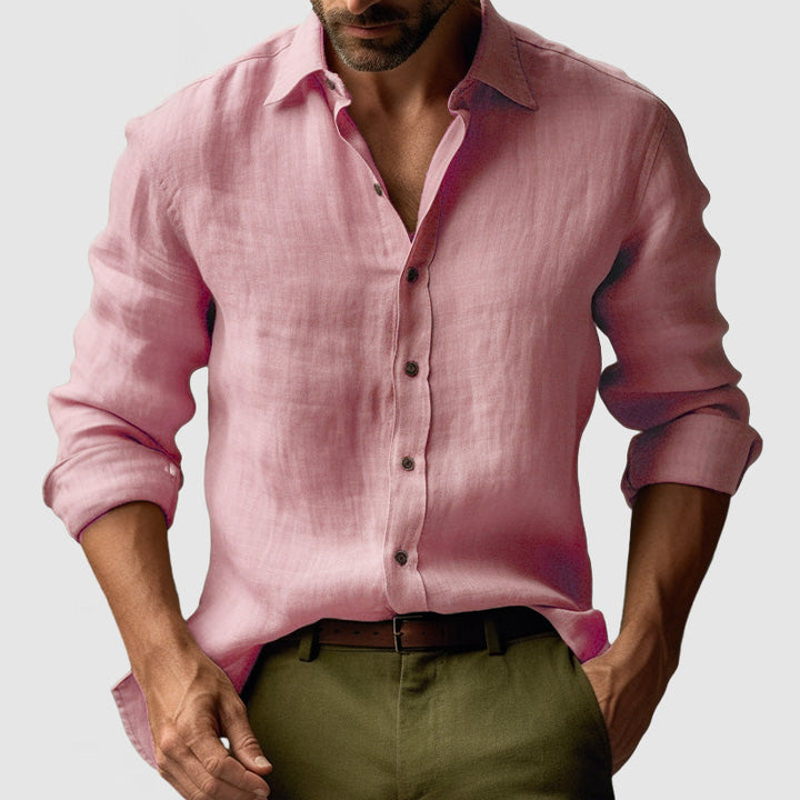 Martin | Men’s Vintage Button Up Shirt Style - Elle Zürich