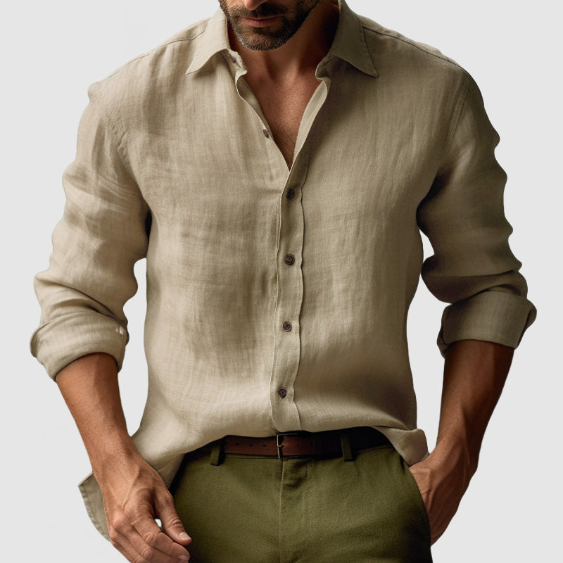 Martin | Men’s Vintage Button Up Shirt Style - Elle Zürich