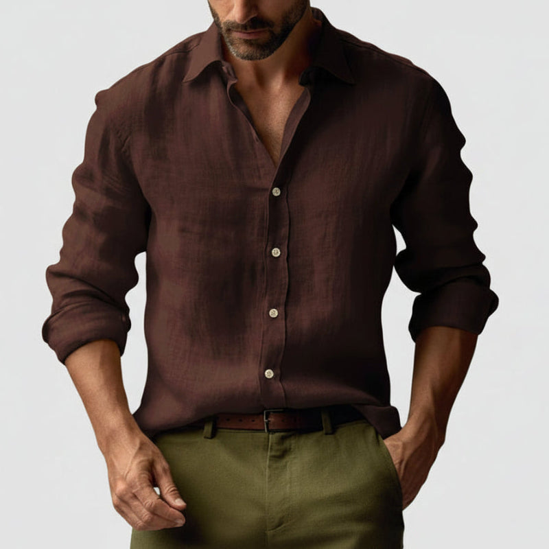 Martin | Men’s Vintage Button Up Shirt Style - Elle Zürich