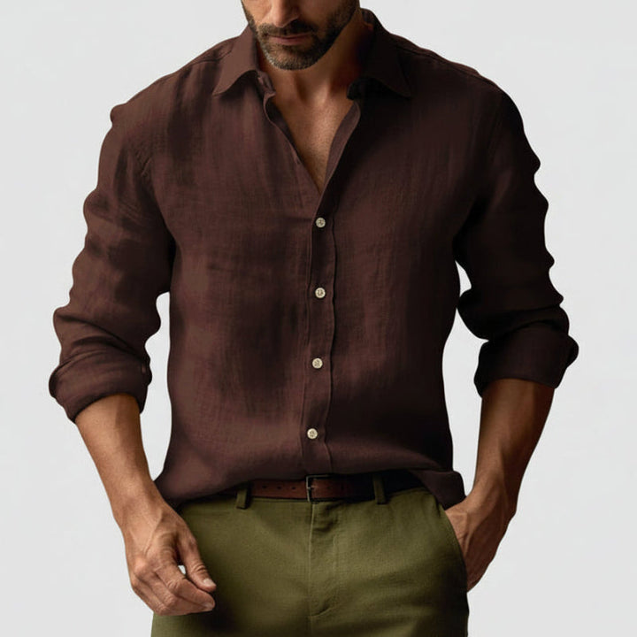 Martin | Men’s Vintage Button Up Shirt Style - Elle Zürich