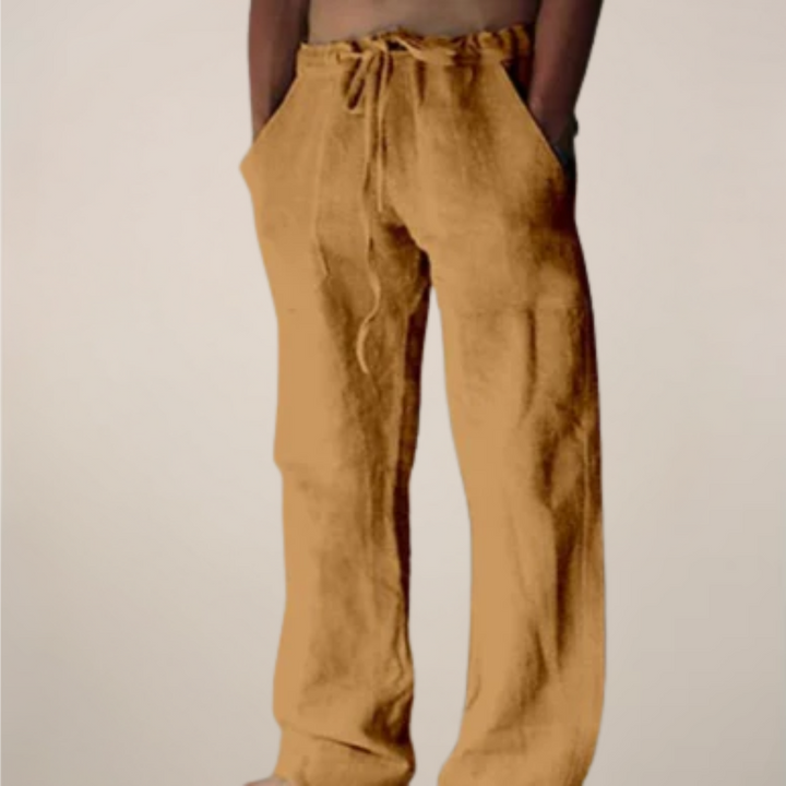 Owen | Men’s Wide Loose Relaxed Fit Trousers - Elle Zürich